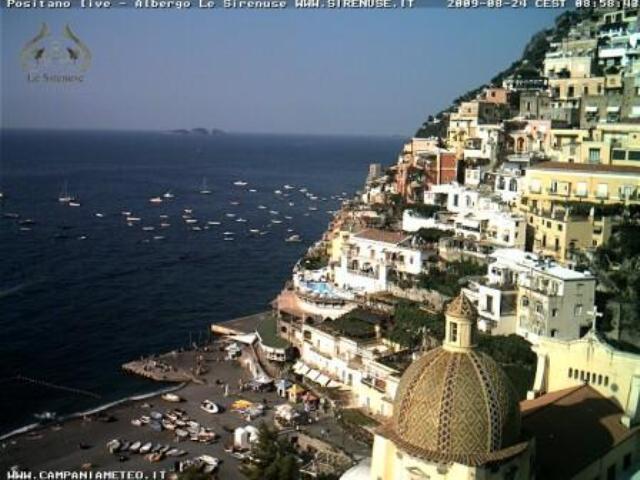 Webcam For The Port Of Amalfi